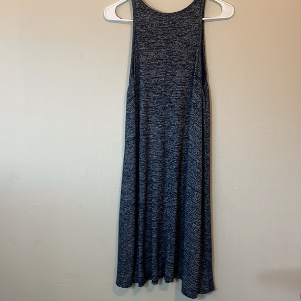 Gap sleeveless swing dress. Navy space dye. Size XS. - Picture 5 of 5